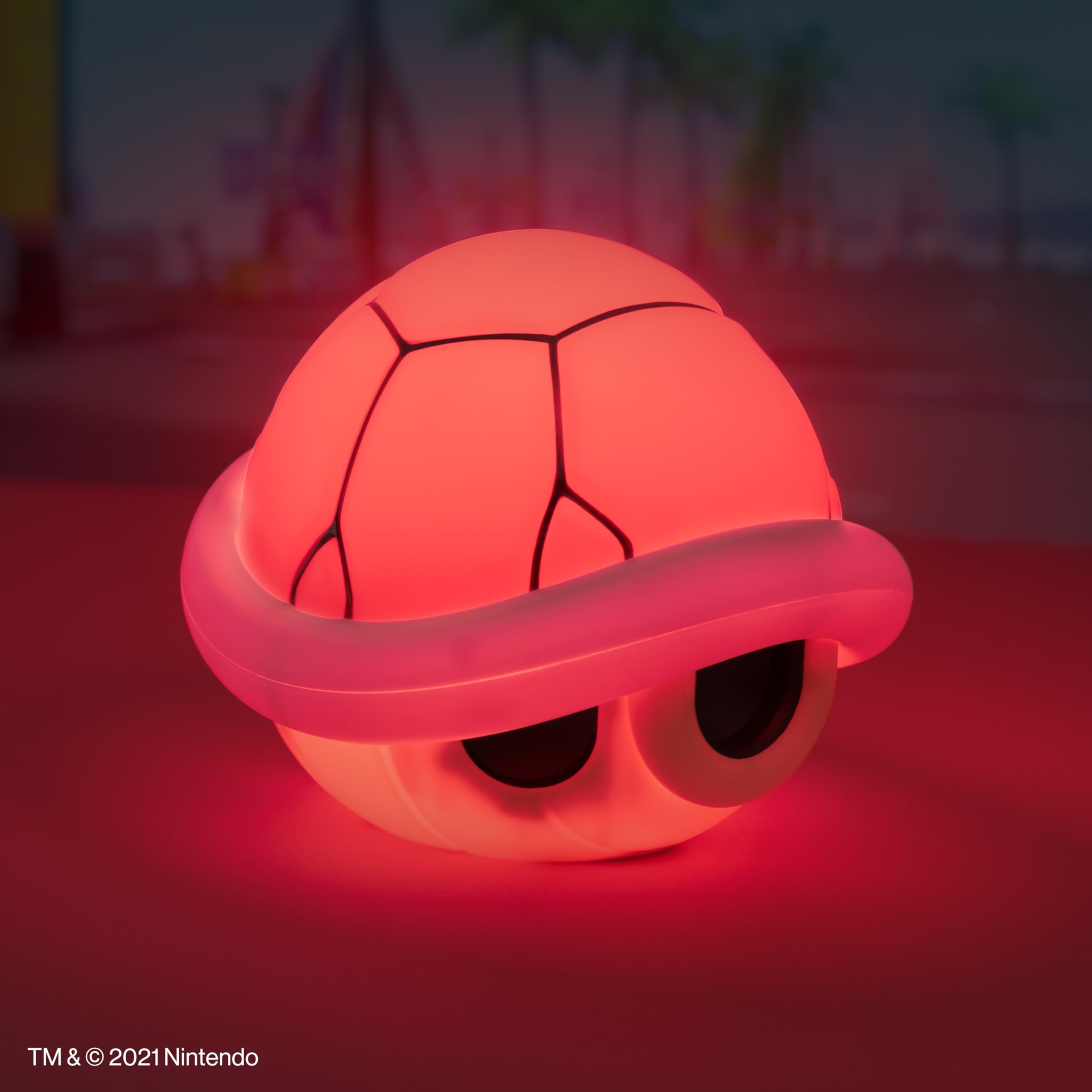 Paladone Super Mario Red Shell Lampe 12 cm mit Sound