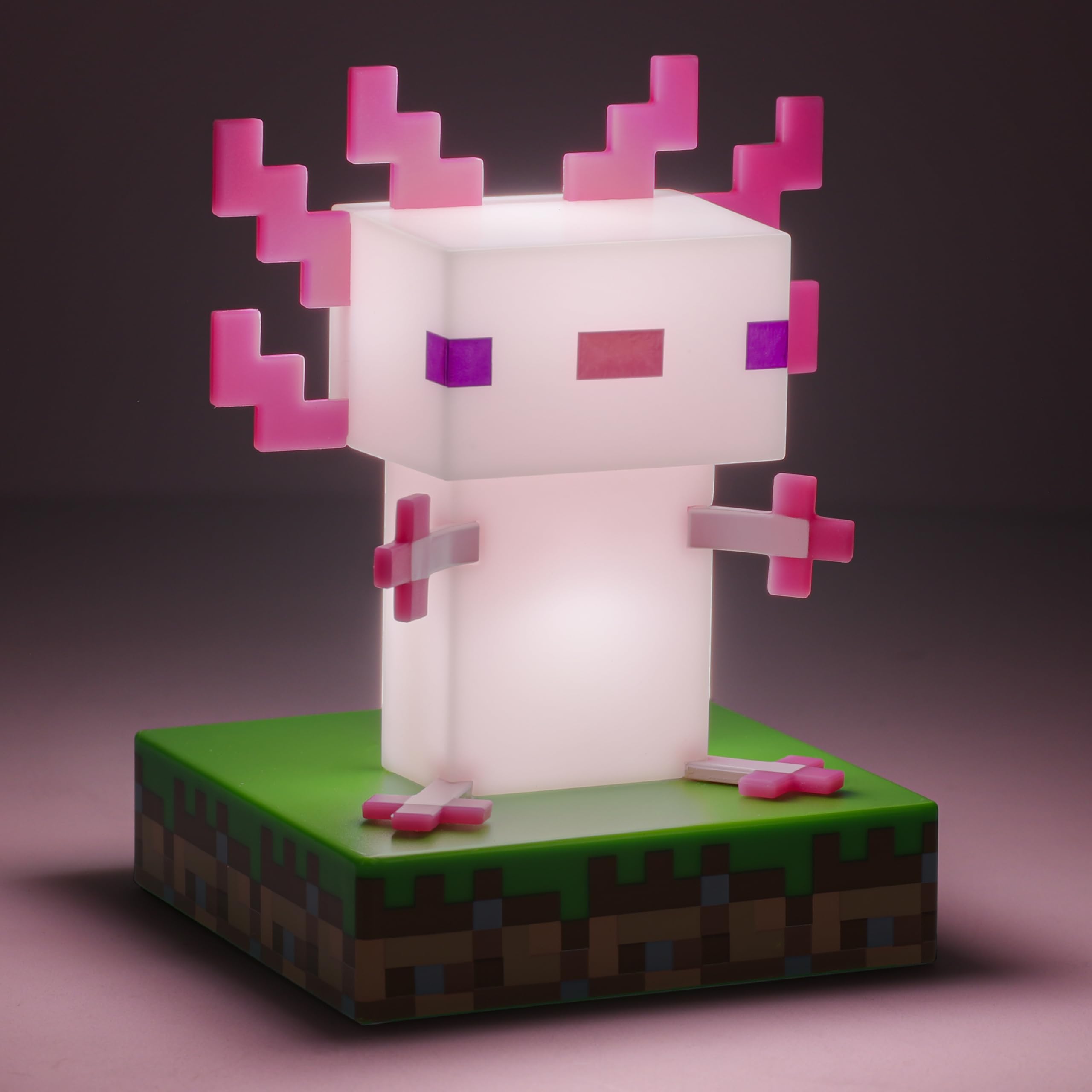 Paladone Lighting Axolotl Icon Light Minecraft Lampe 10,7 cm