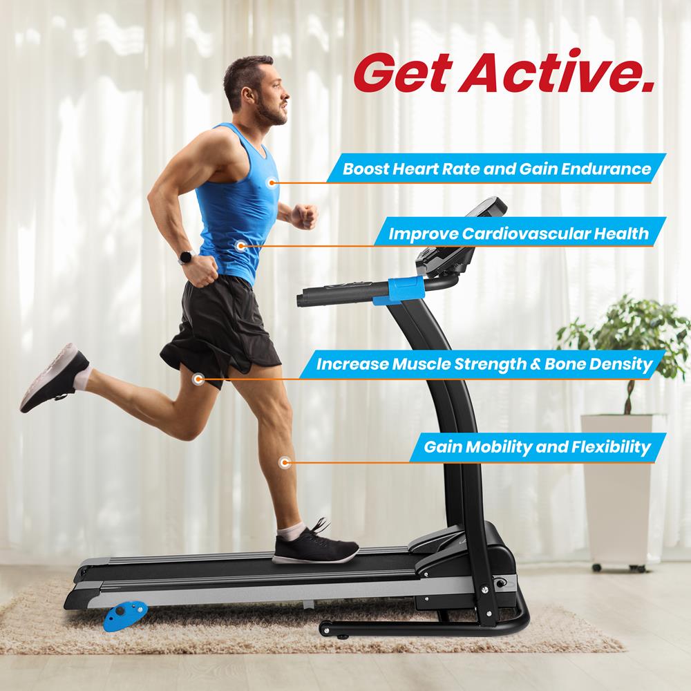 Serenelife Fitness Equipment Laufband klappbar 1,5 PS