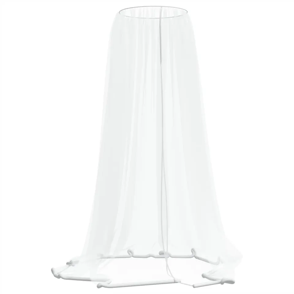 vidaXL Heim & Garten Moskitonetz Weiß 300x230 cm Schirm