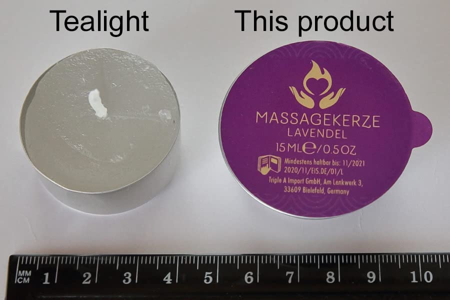 EIS Massagekerze Lavendel 15 ml natürliche Öle