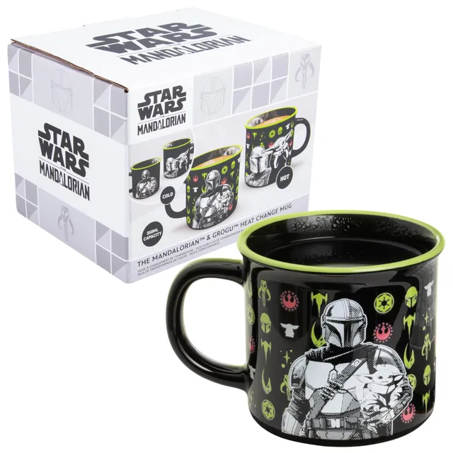 Paladone Drinkware Star Wars Mandalorian Tasse 350ml Wärmeeffekt