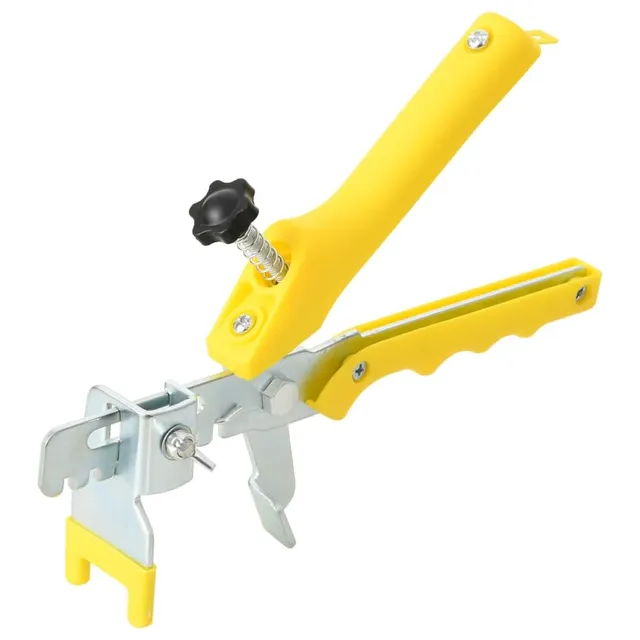 vidaXL Fliesen-Nivellierzange Stahl PP Werkzeug gelb 23,5 cm