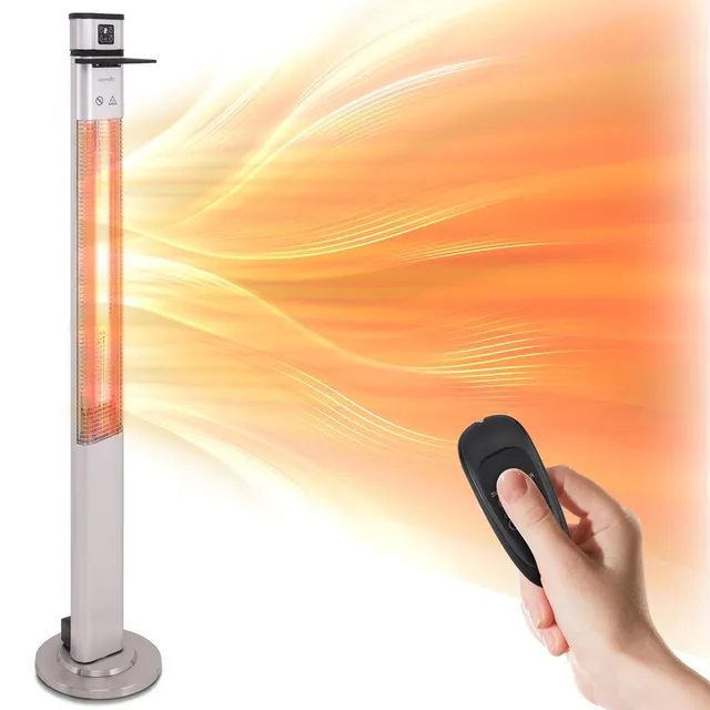 Serenelife Heater Infrarot Heizstrahler 1500W mit Fernbedienung