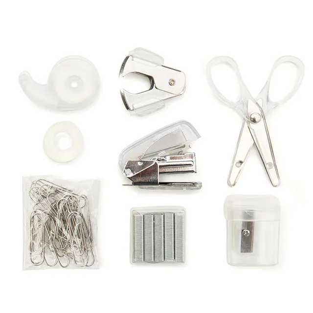 Kikkerland Anywhere Office Kit Mini Büroset 8-teilig Dose