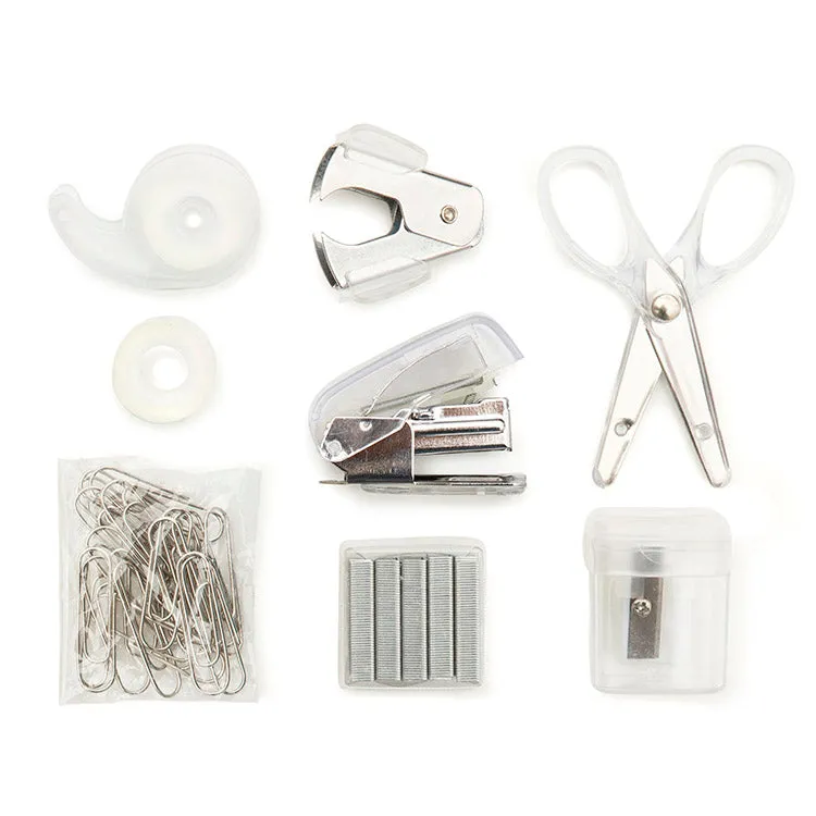 Kikkerland Anywhere Office Kit Mini Büroset 8-teilig Dose