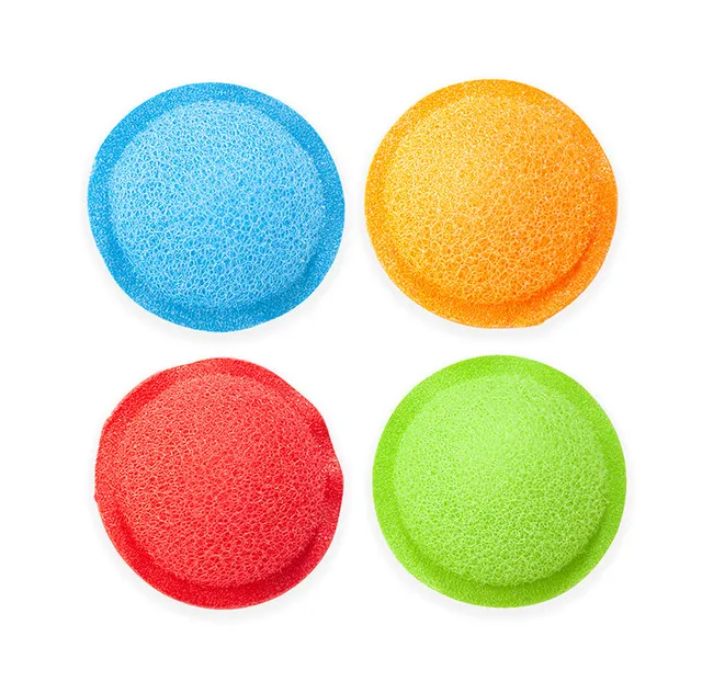 Kikkerland Home Bottle Scrubbies Flaschenschwamm 4er Set