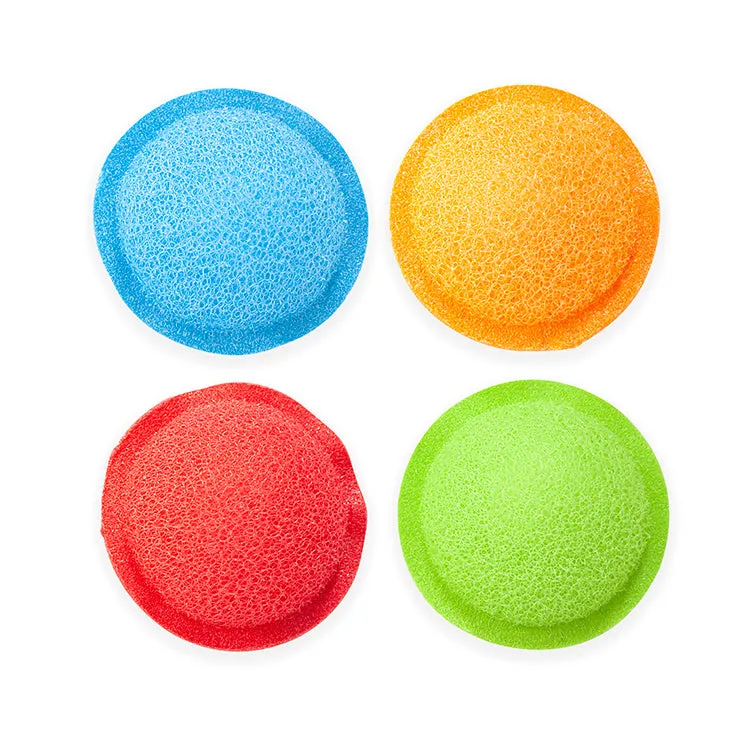 Kikkerland Home Bottle Scrubbies Flaschenschwamm 4er Set