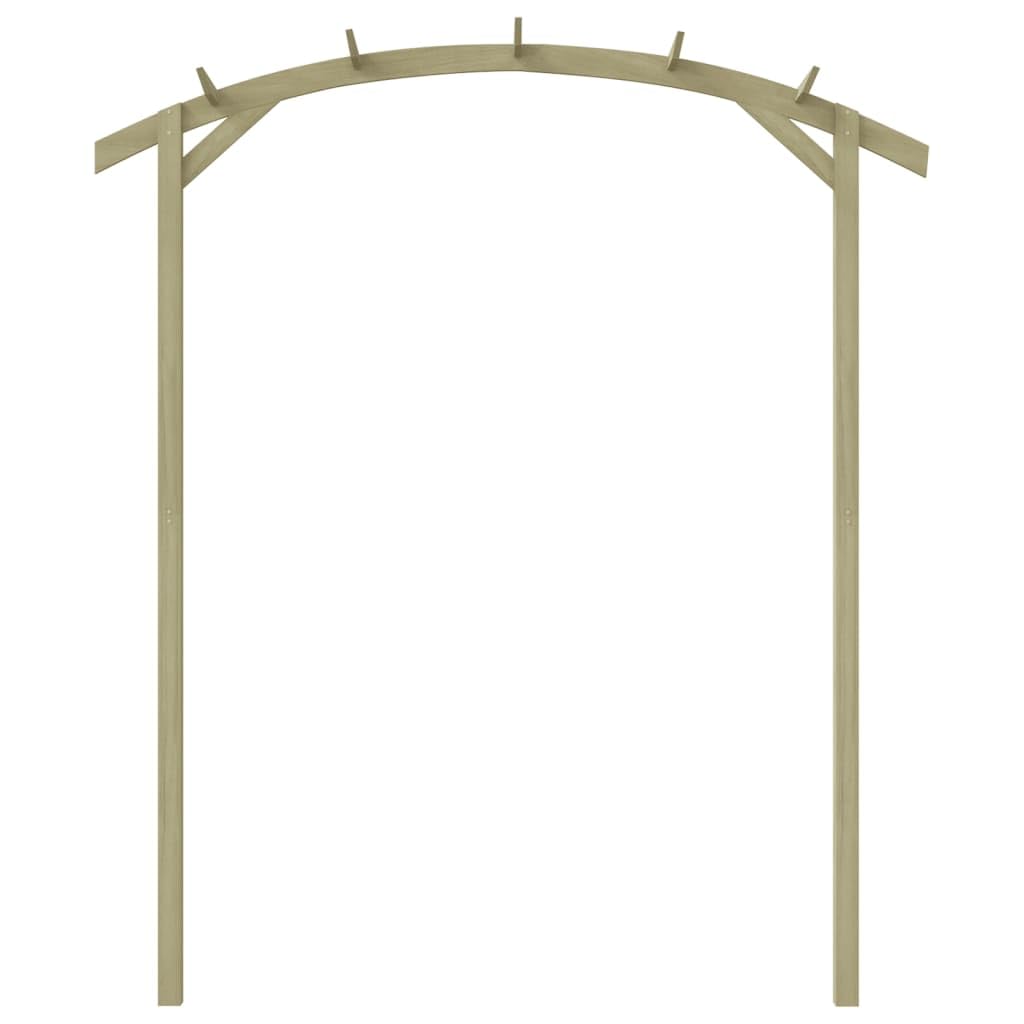 vidaXL Heim & Garten Pergola 180x210x40 cm Kiefernholz imprägniert