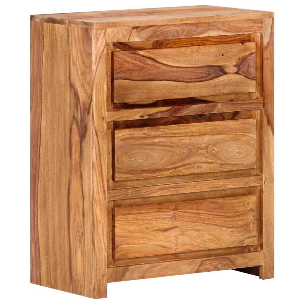 vidaXL Möbel Schubladenschrank 60x33x75 cm Akazie