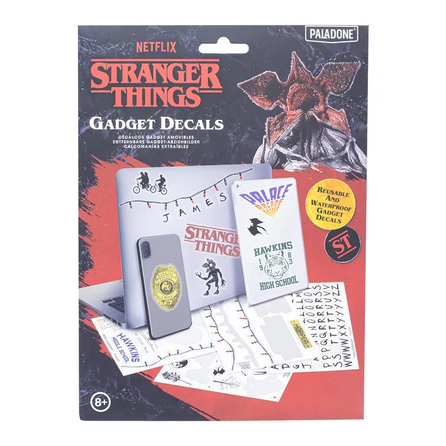Paladone Homeware Stranger Things Aufkleber 4 Bögen Vinyl