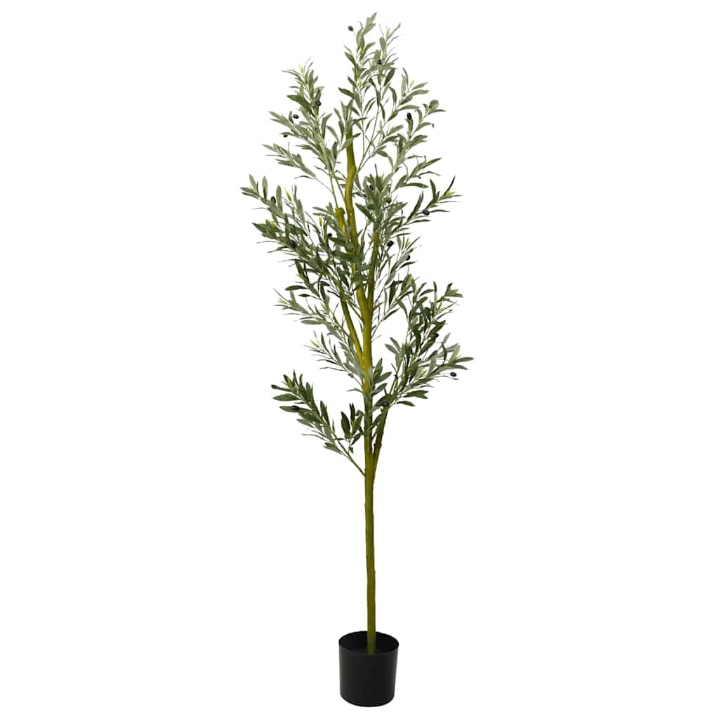 vidaXL Olivenbaum Künstlich 120 cm Kunstpflanze 450 Blätter Grün