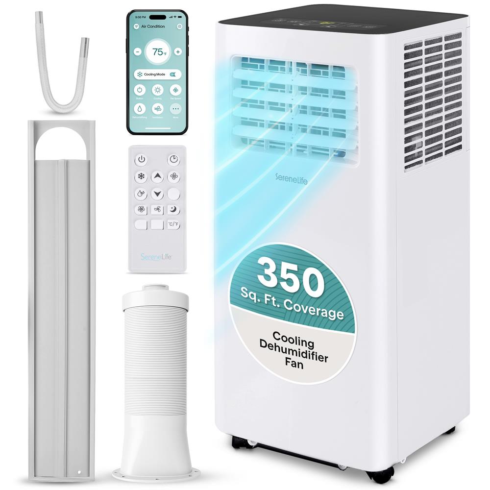 Serenelife Mobile Klimaanlage 8000 BTU Entfeuchter Ventilator