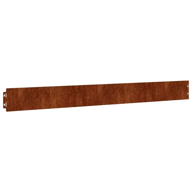 vidaXL Heim & Garten Rasenkanten Cortenstahl 50 Stk. 103 cm