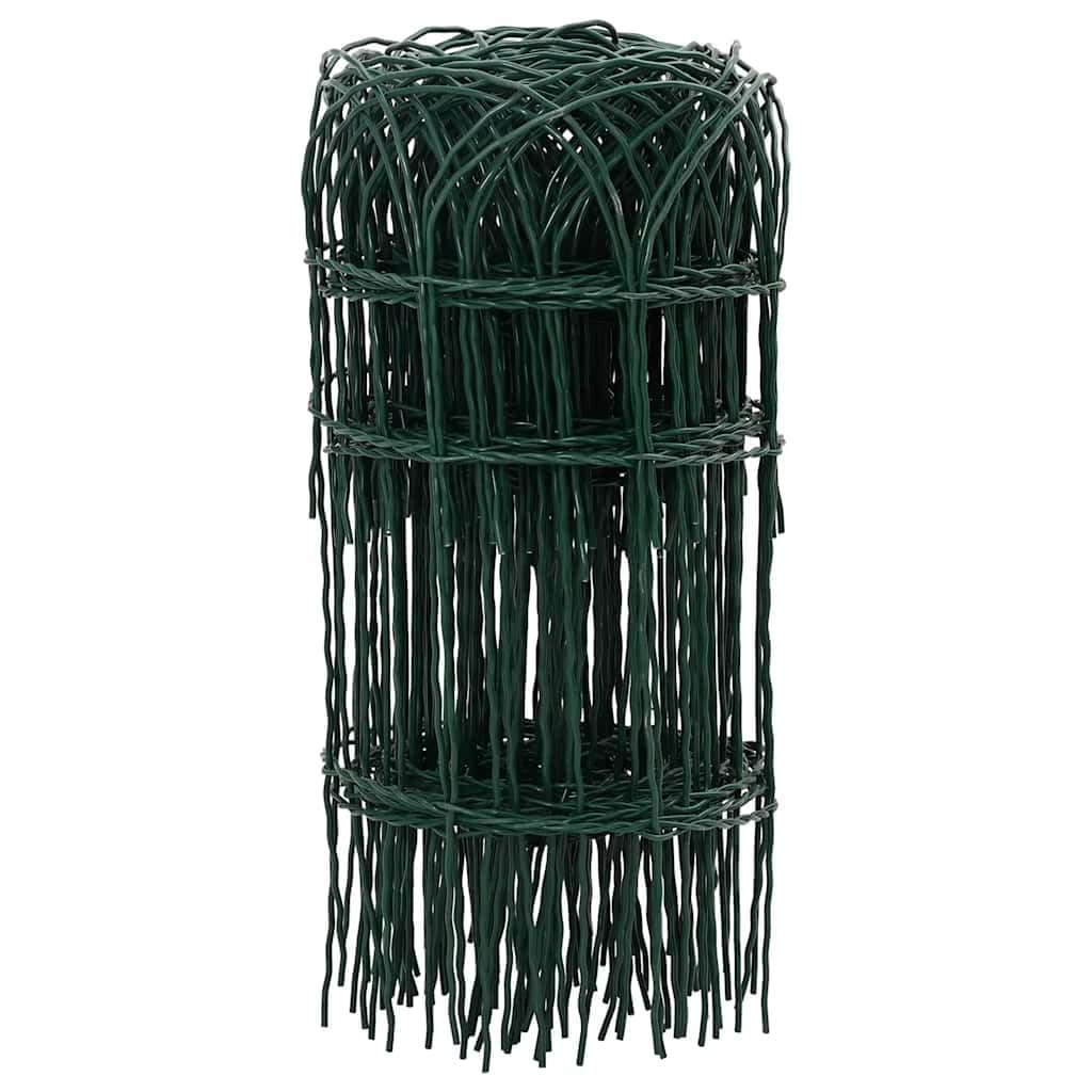 vidaXL Heim & Garten Beetzaun Eisen 10x0,4m schwarz