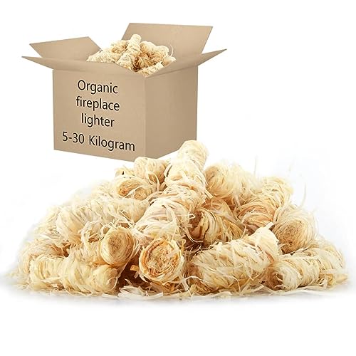 vidaXL Feueranzünder Bio 5 kg Holzwolle ca. 375 Stück