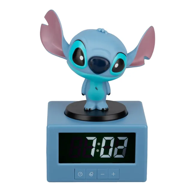 Paladone Disney Stitch Wecker 16,5 cm Nachtlicht Musik