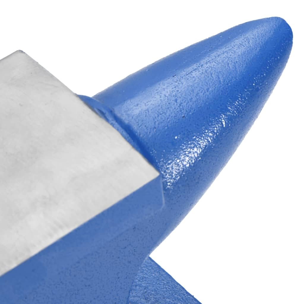 vidaXL Amboss 10,9 kg Schmiedeamboss Gusseisen Blau Horn