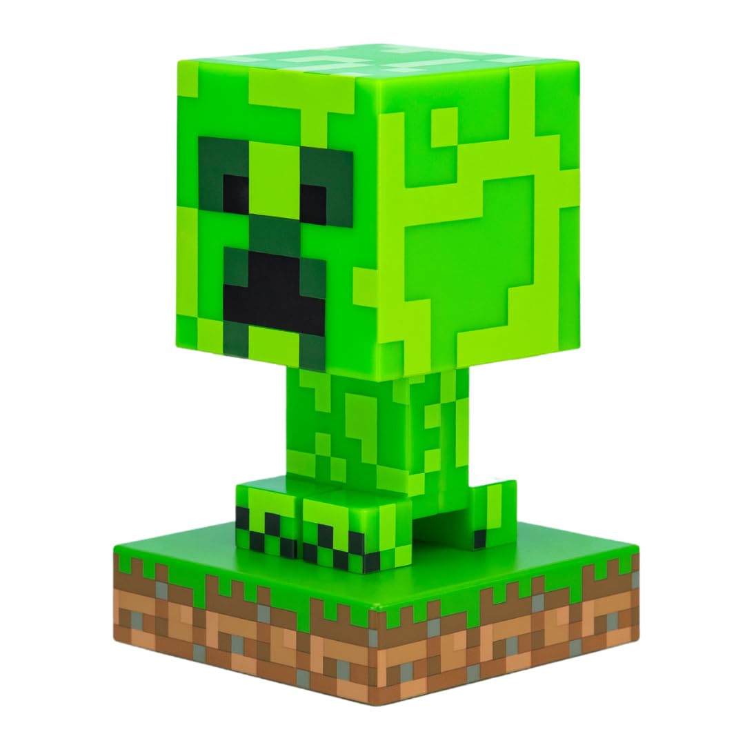 Paladone Minecraft Creeper Icon Licht 11 cm Nachtlicht