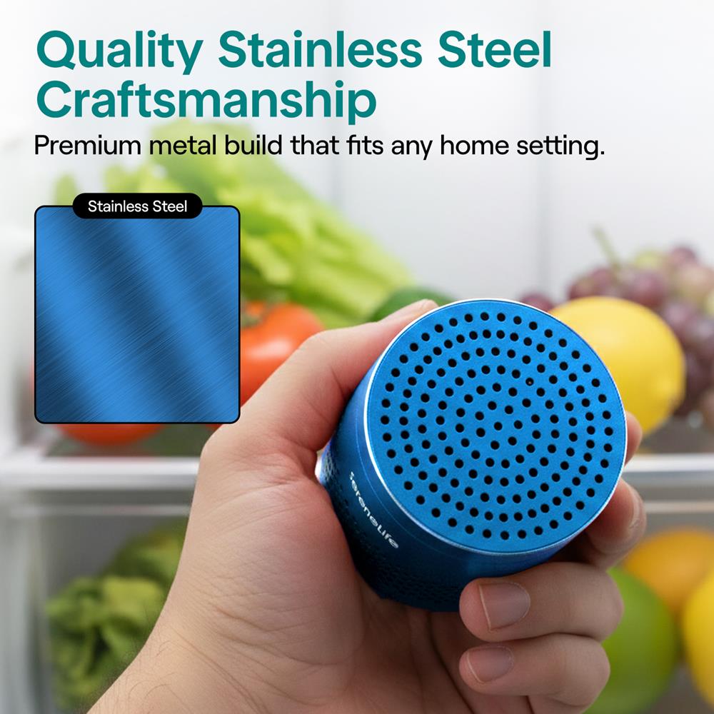 Serenelife DeHumidifiers Kühlschrank-Deo Pod Blau Bambus