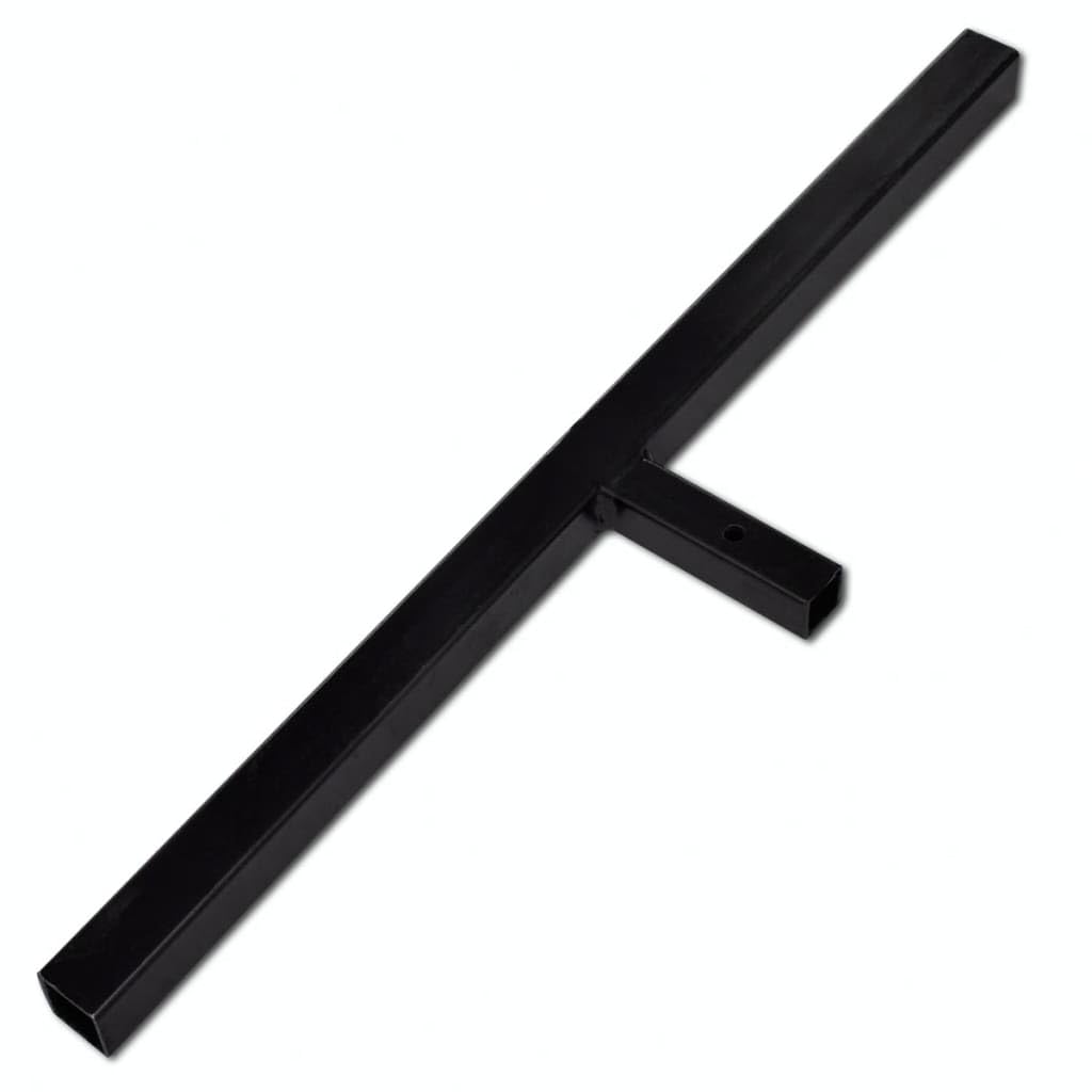 vidaXL Heimwerkerbedarf Erdbohrer 80 mm Doppelspirale Schwarz