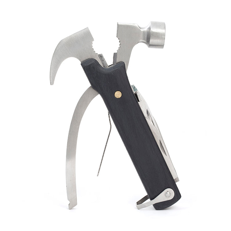 Kikkerland Wood Hammer Multi-Tool 10 Funktionen Holz