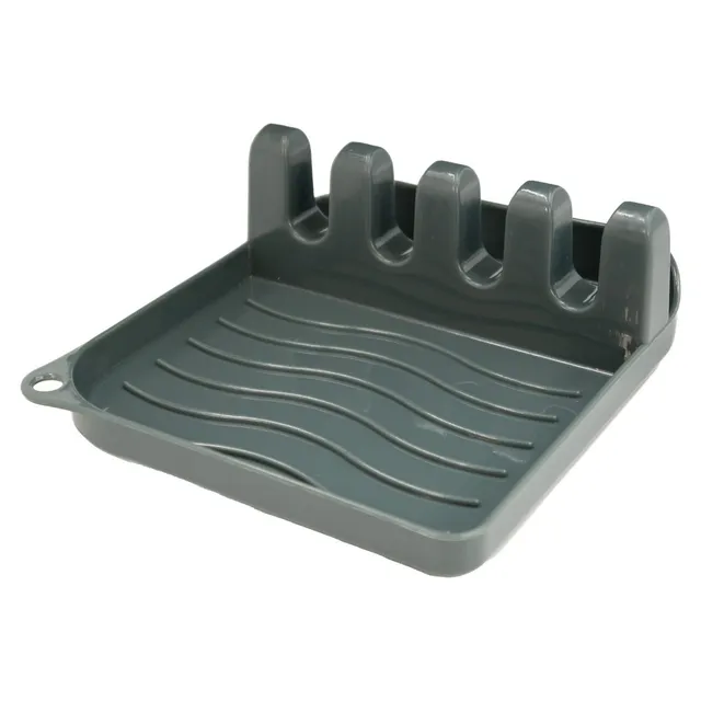 Intirilife Kochlöffelablage dunkelgrau 14cm für Deckel