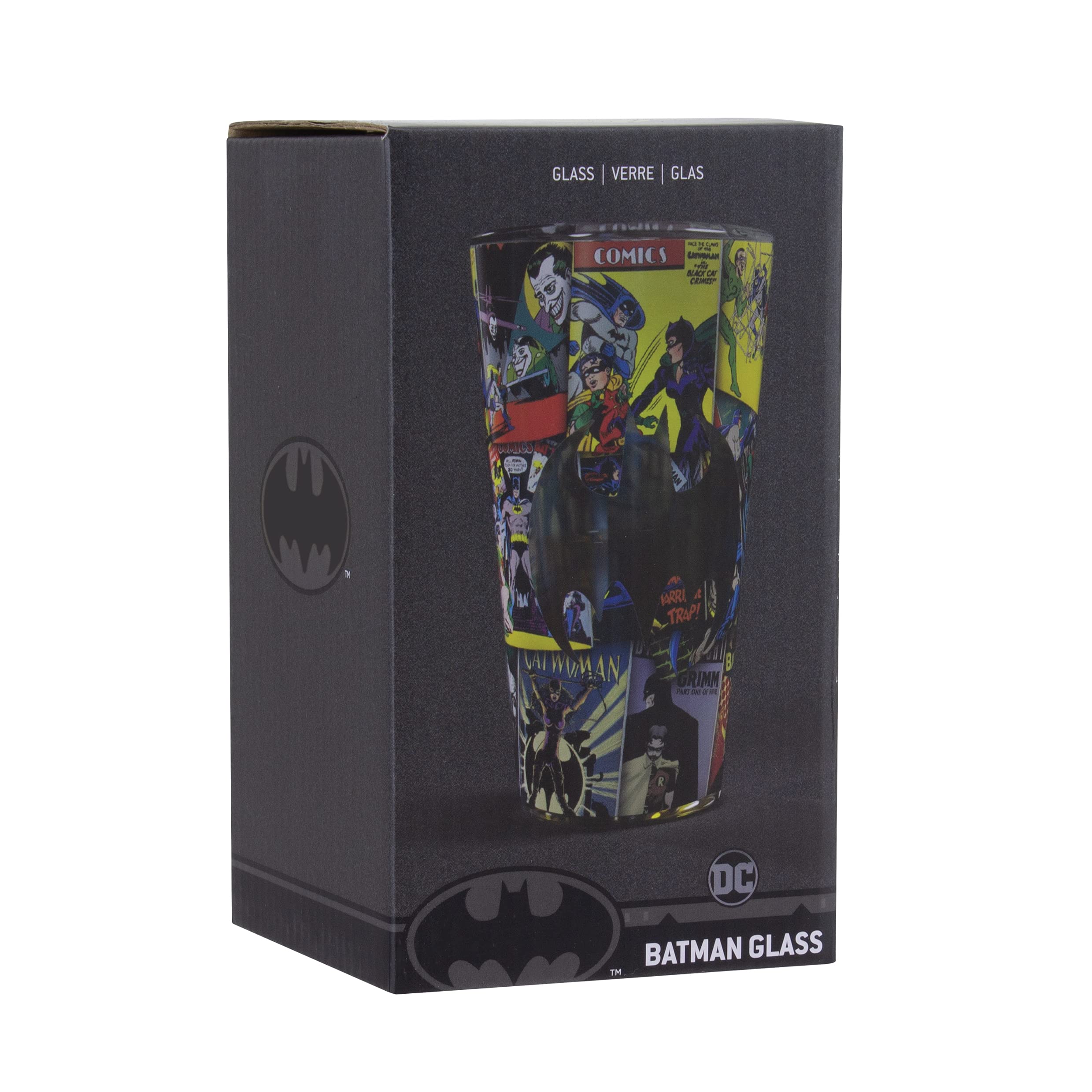 Paladone Drinkware Batman Trinkglas 400 ml Comic