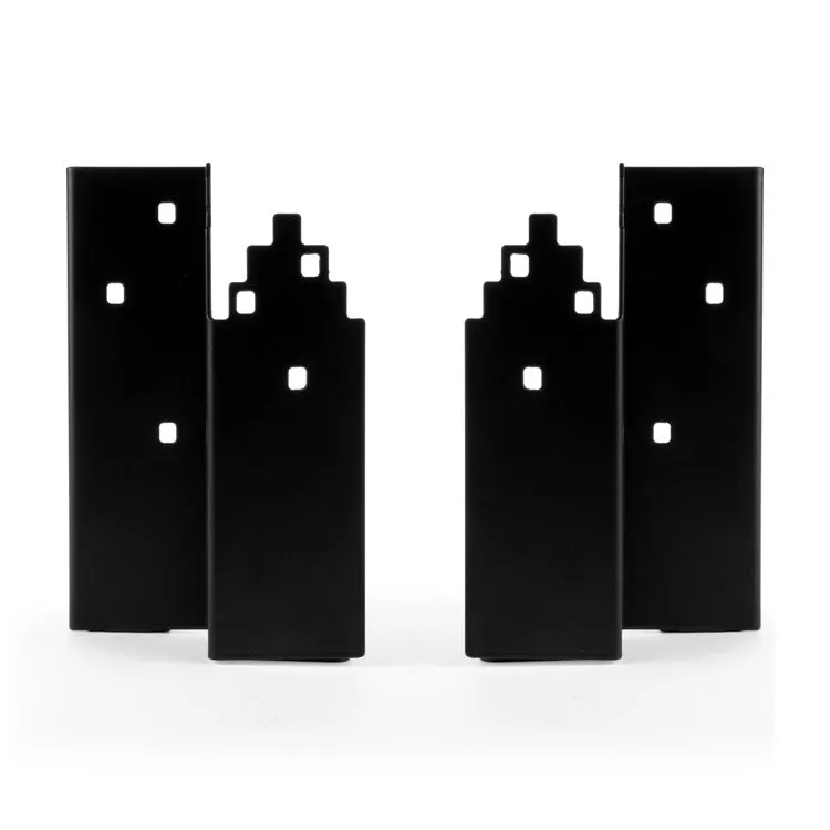 Kikkerland Skyline Bookends Bücherstützen Metall 2er