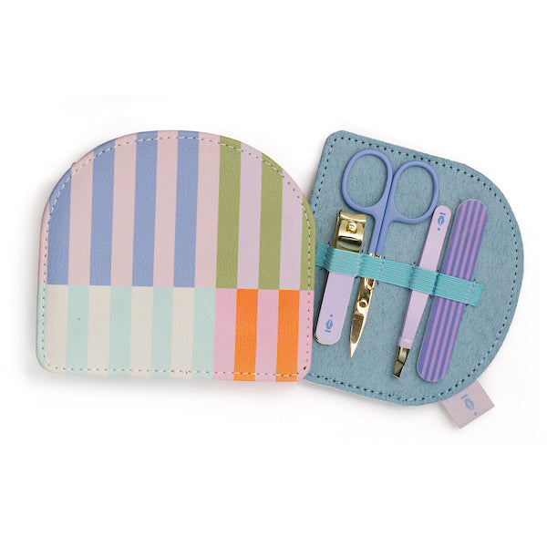 Kikkerland Inkerie Travel Manicure Set Maniküre Reise