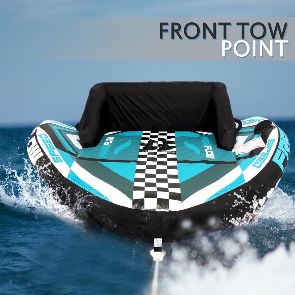 Serenelife Pool Set Towable Tube 2 Personen 216 cm mit Pumpe