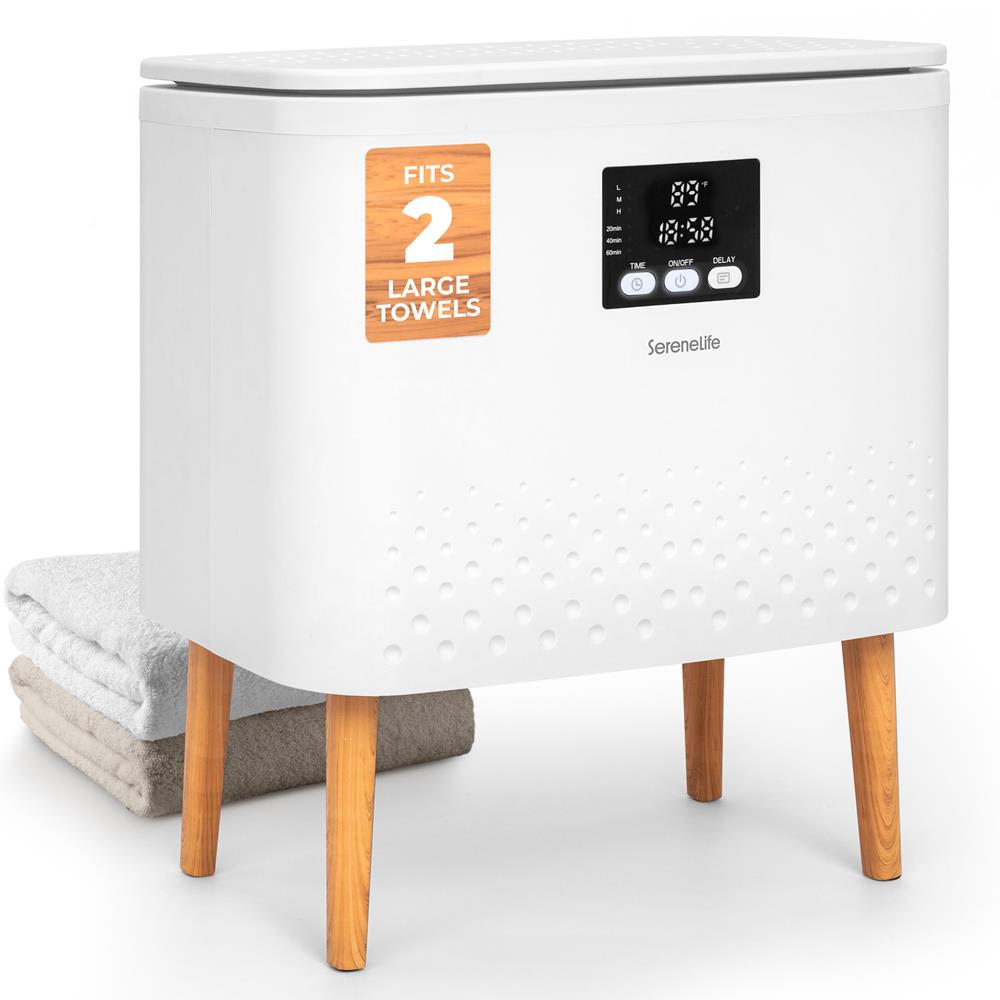 Serenelife Towel Warmers Handtuchwärmer weiß 20L