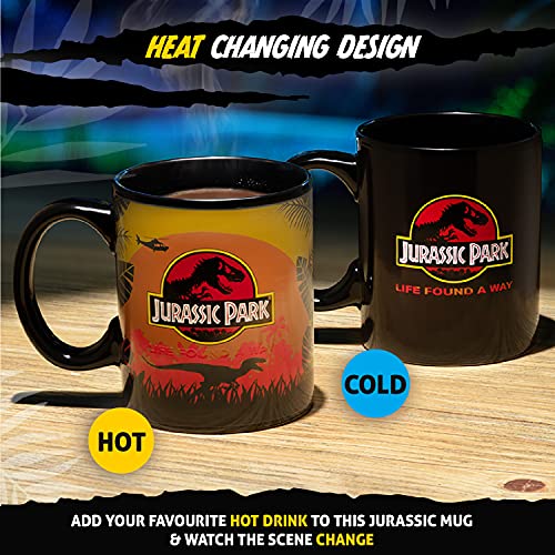 Paladone Jurassic Park PP8188JP Thermobecher mehrfarbig