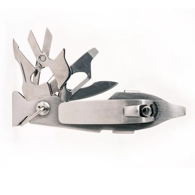Kikkerland Tools Fishing Tool Multitool 9 Funktionen Edelstahl