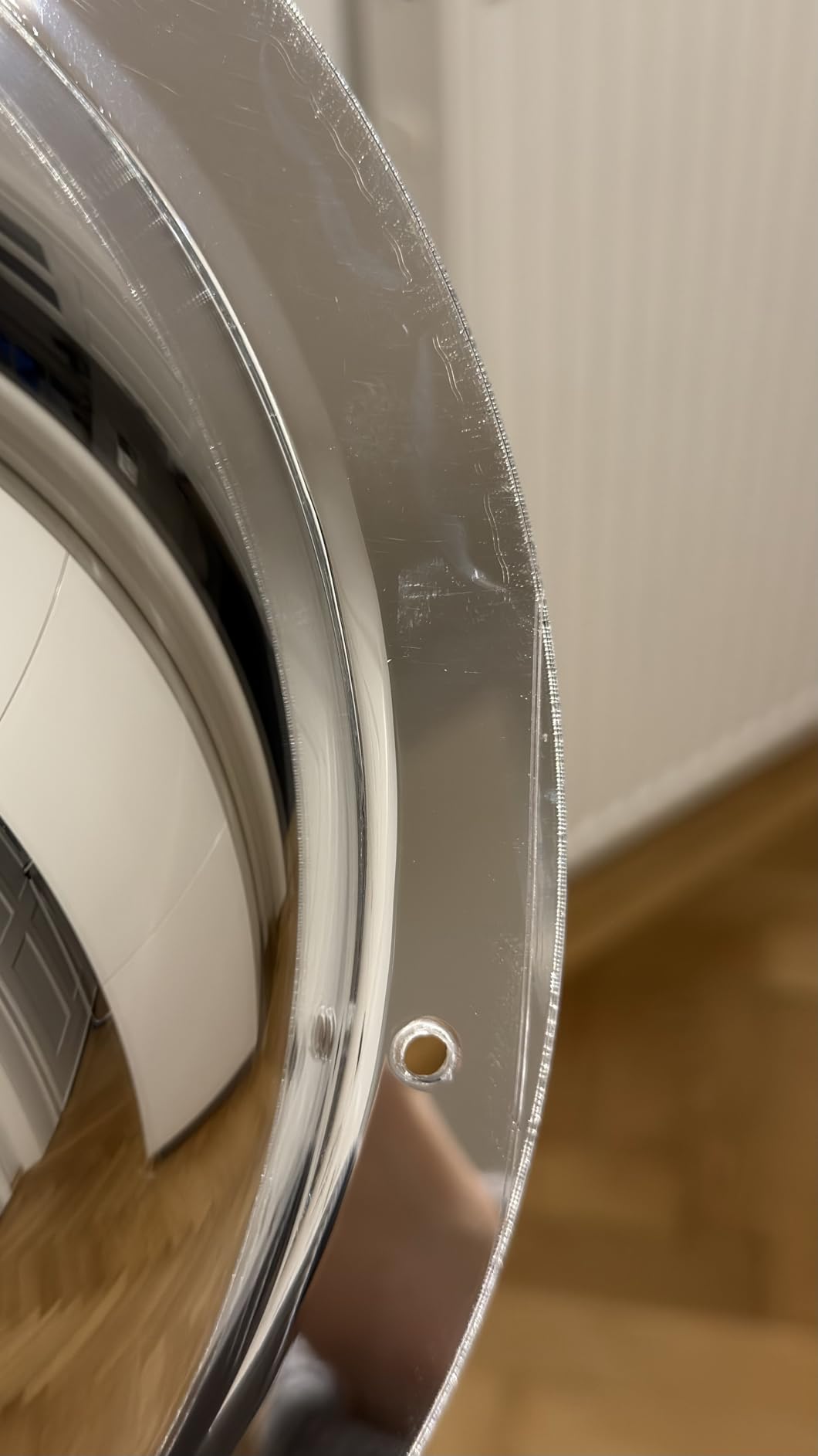 vidaXL Verkehrsspiegel Ø 40 cm Acryl gewölbt Sicherheit