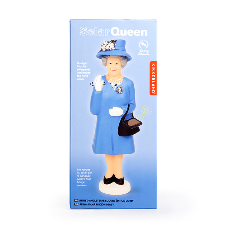 Kikkerland Solar Queen Derby Edition Solarfigur Queen