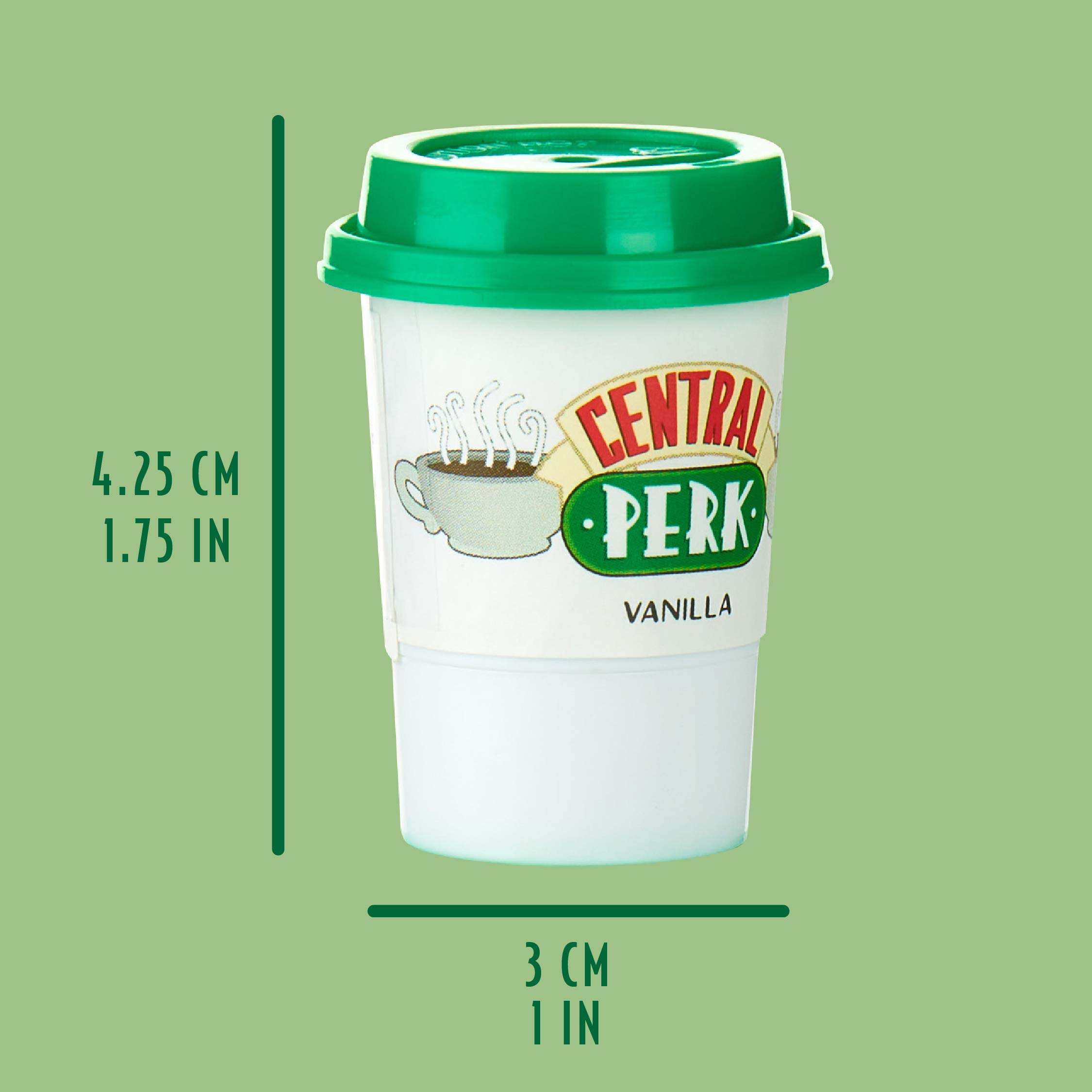 Paladone Central Perk Friends Lippenbalsam 3er-Set Vanille Erdbeere