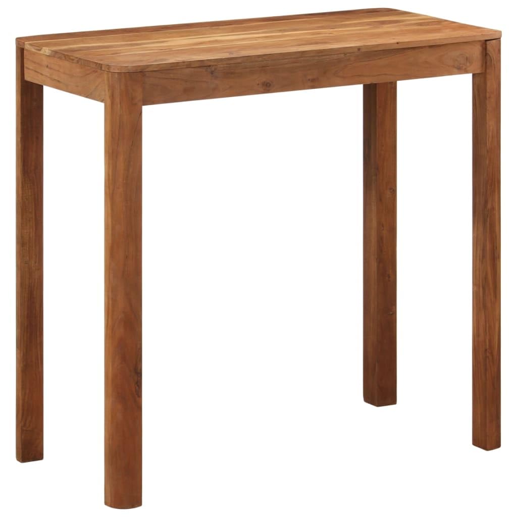vidaXL Bartisch Akazie Honig 110x55x106 cm Massivholz