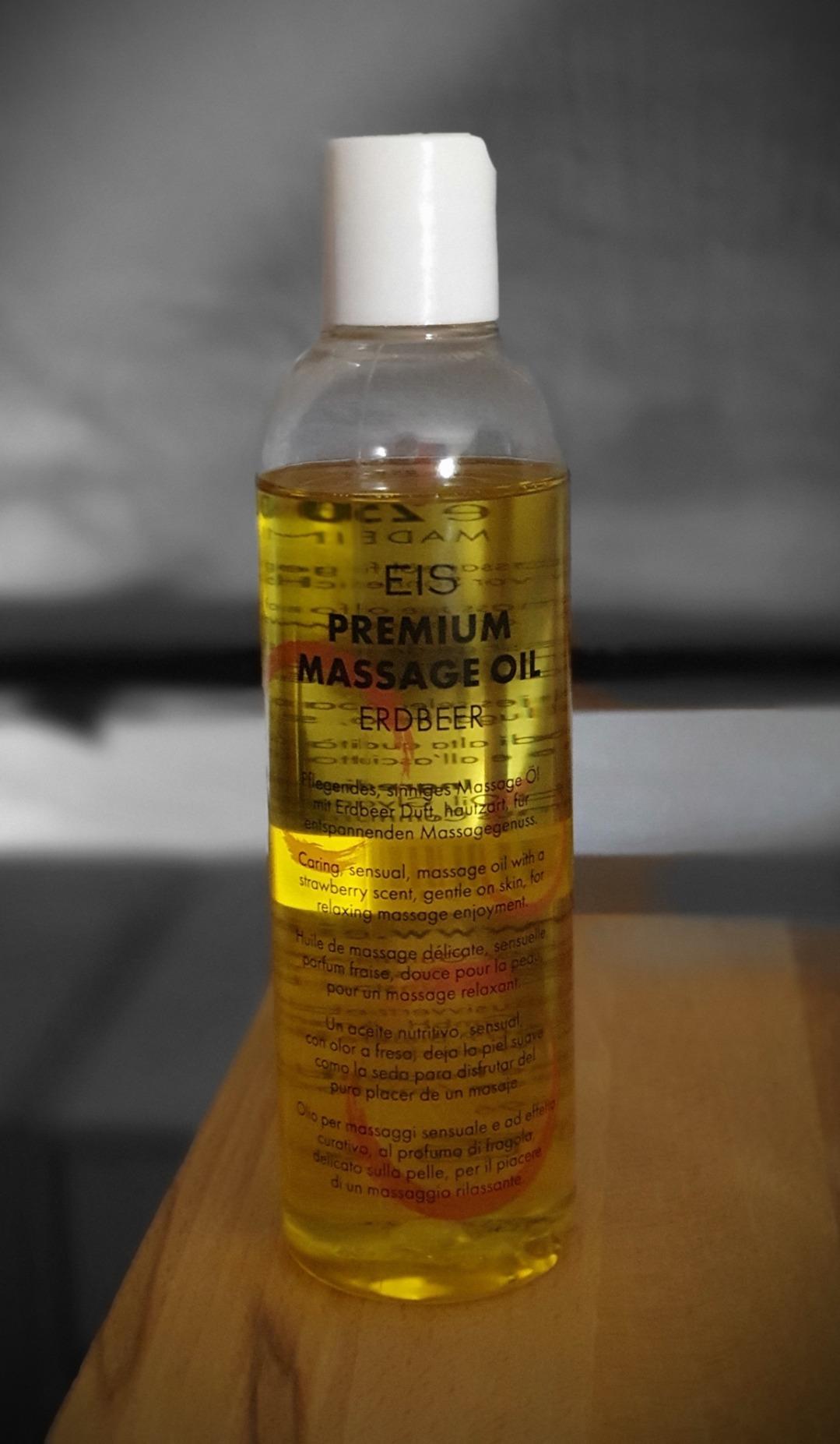 EIS Massagezubehör Massageöl Erdbeere 250 ml