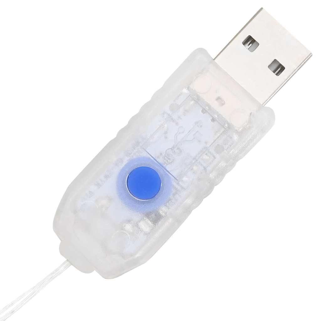 vidaXL Rentierfamilie 3-tlg LED Weihnachtsdeko warmweiß 300 LEDs