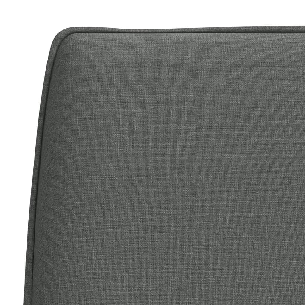 vidaXL Sitzbank Dunkelgrau 100 cm Stoff Polsterbank