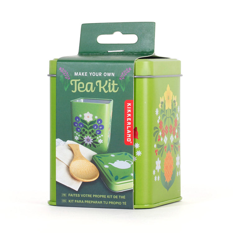 Kikkerland Crafters Make Tea Teeset DIY Geschenkset
