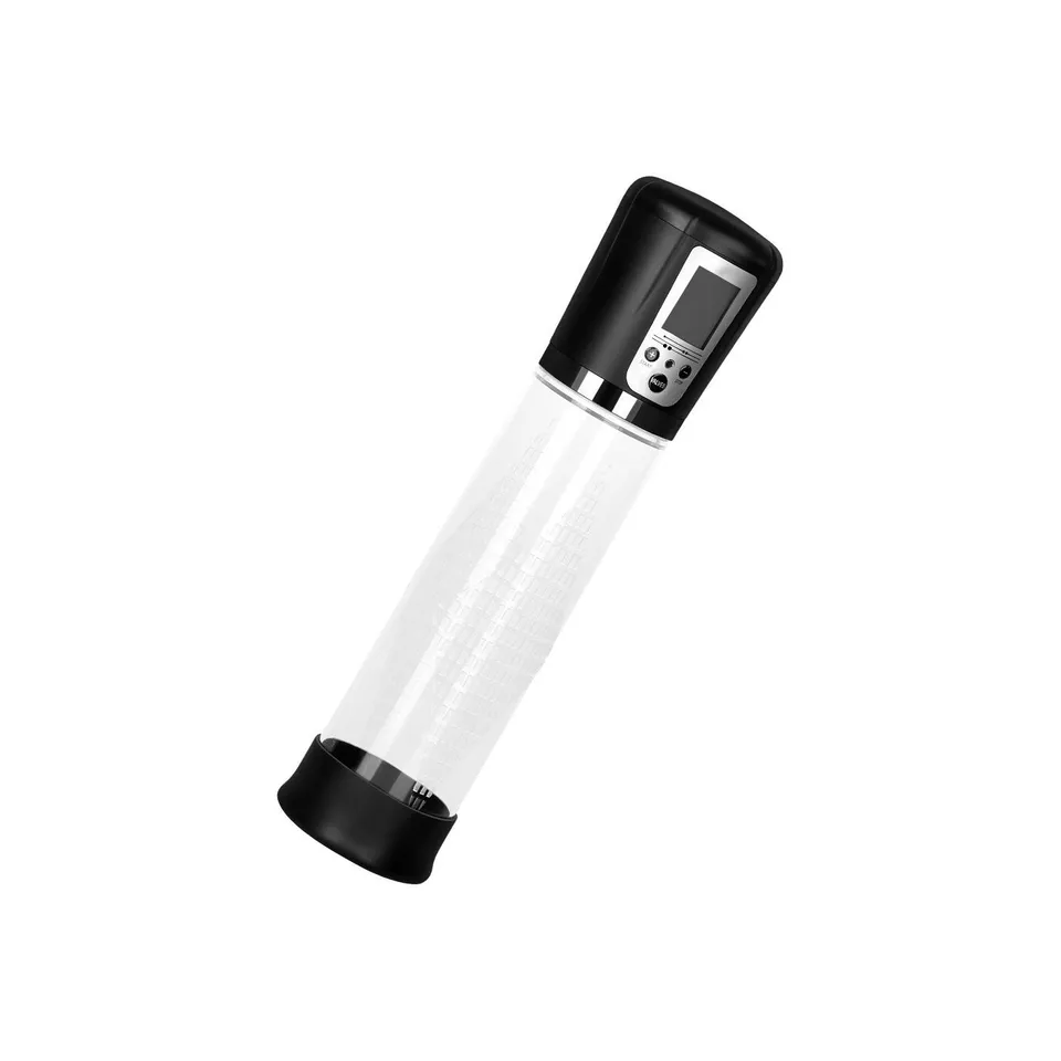EIS Penispumpe 29 cm wiederaufladbar 4 Intensitäten Silikon