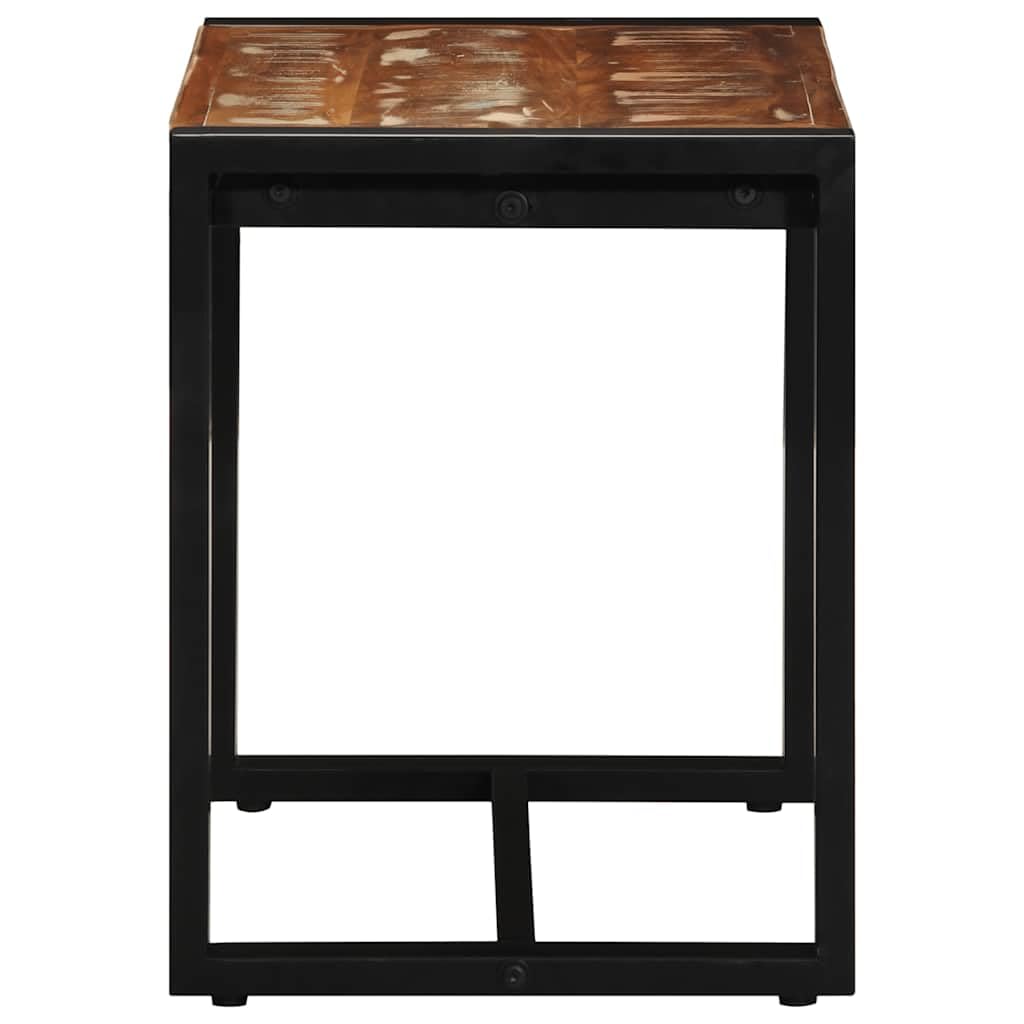 vidaXL Bank 60x35x45 cm Altholz Massivholz Sitzbank Bunt