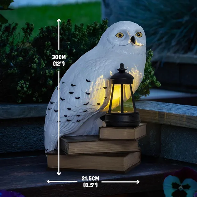 Paladone Harry Potter Hedwig Gnome Light Solar Garten