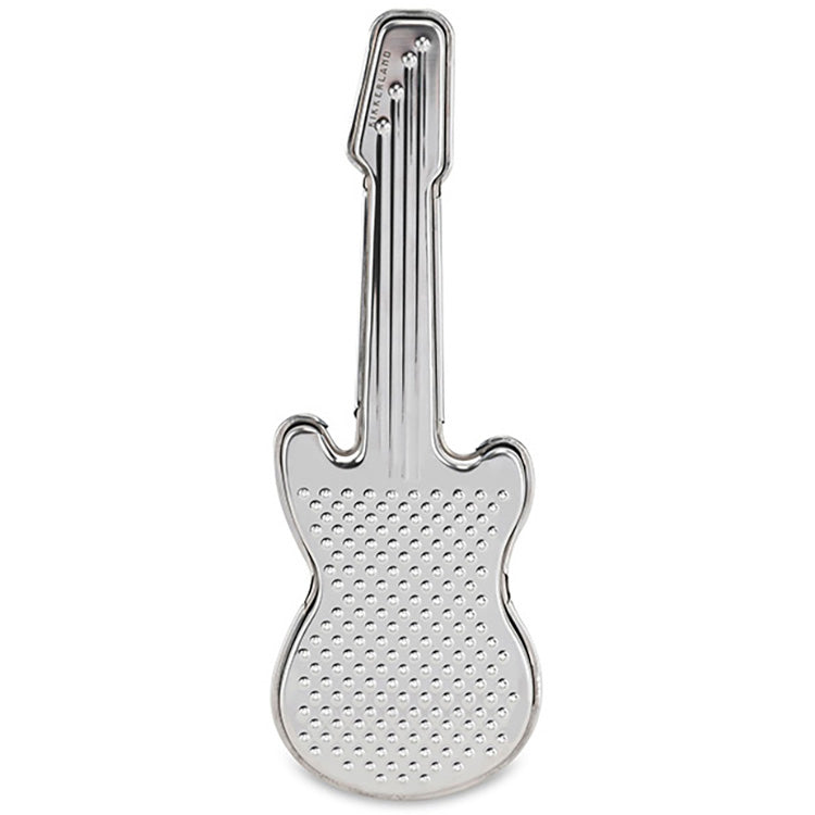 Kikkerland Kitchen Guitar Grater Käsereibe Edelstahl Gitarre