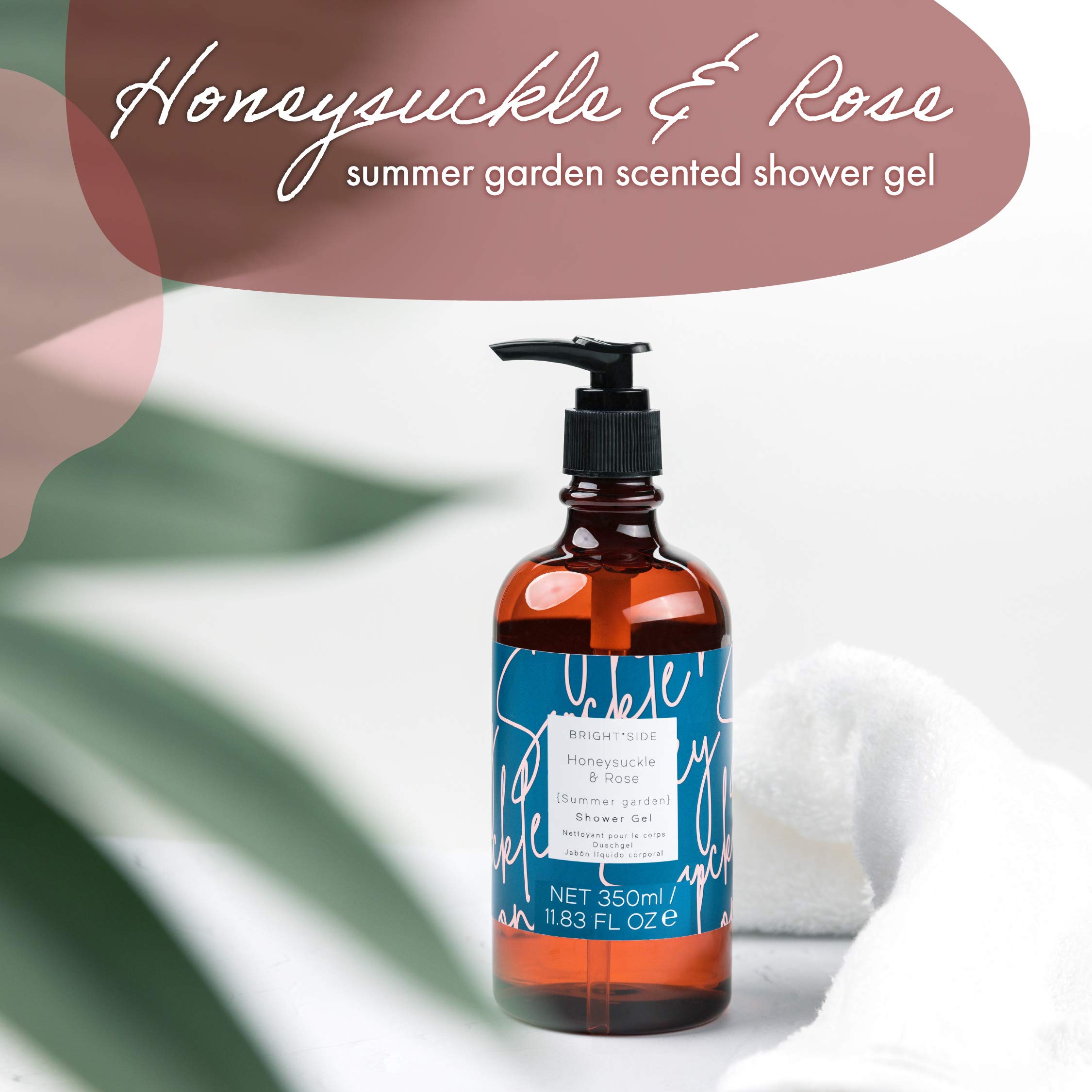 Paladone Health & Beauty Duschgel Honey Suckle Rose 350 ml Blumenduft