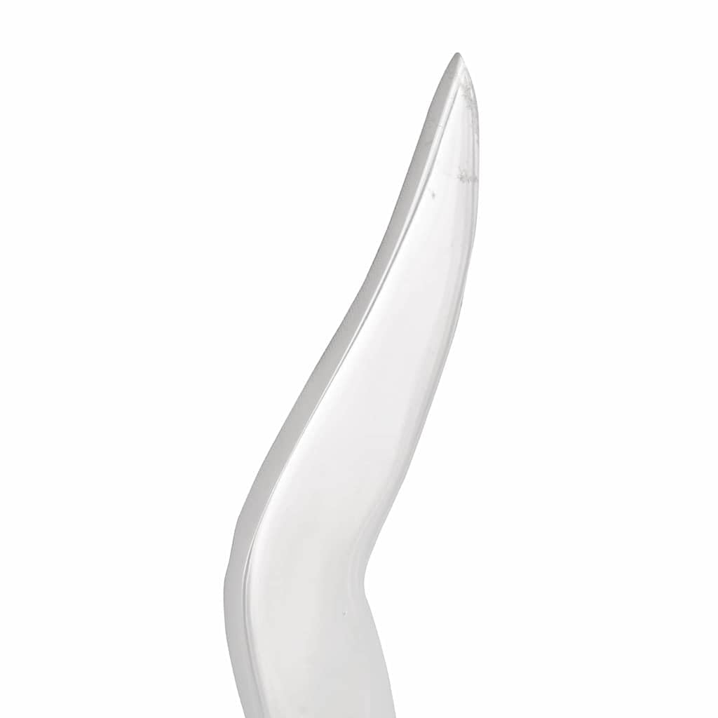 vidaXL Möwe 2 pcs Wandskulptur Silber Aluminium 45 cm