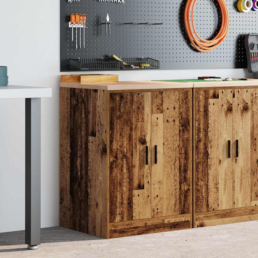 vidaXL Wirtschaft Garagen-Aufbewahrungsschrank 60x51x85 Kiefer