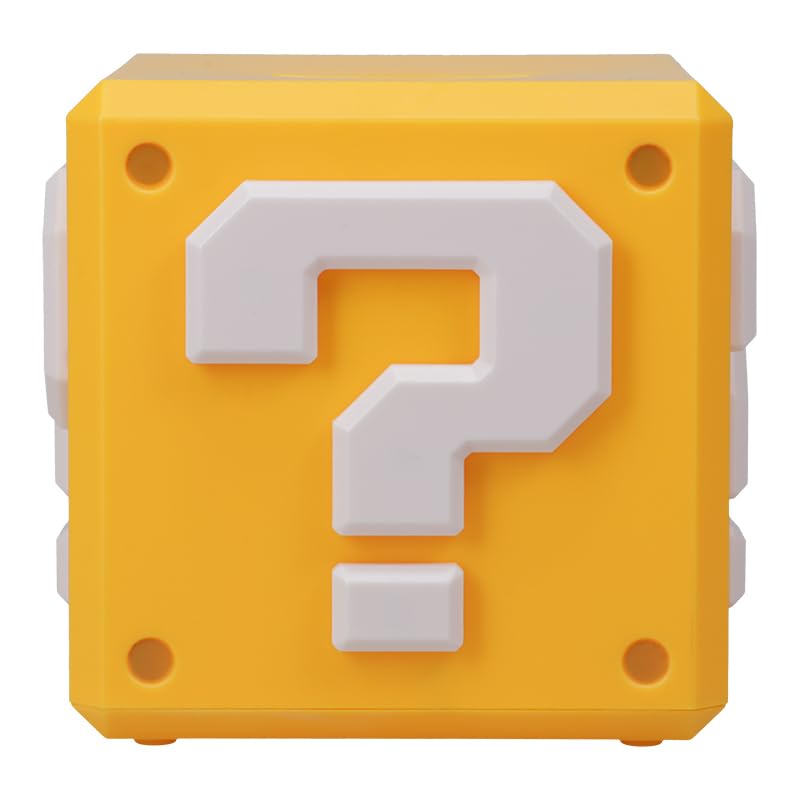 Paladone Super Mario Frageblock Spardose 12 cm Gelb